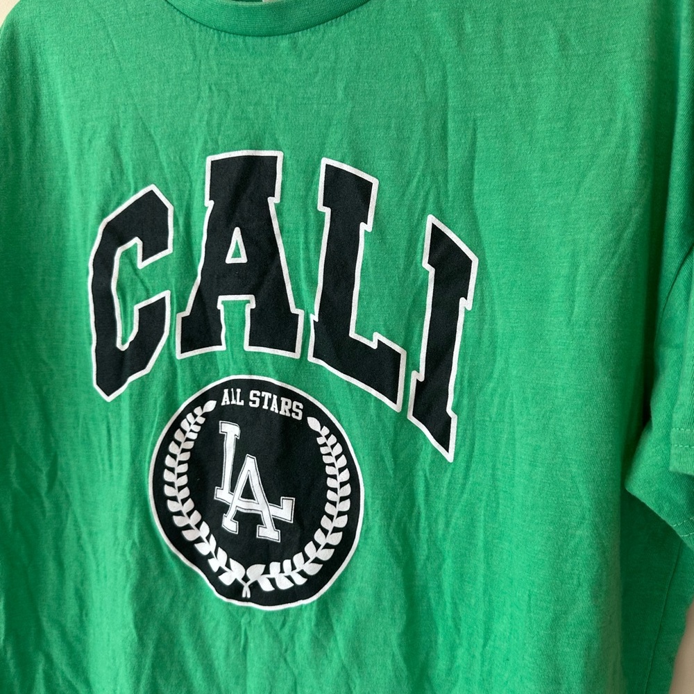Streetwear Society Green Cali LA Tee - Picture 2 of 5